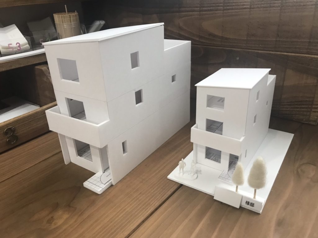 1/50 住宅模型 建築模型 添景入り 1/50住宅模型 その他置物 工房shin 通販 4143524｜Creema(クリーマ)